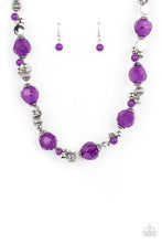 Load image into Gallery viewer, Vidi Vici Vacation Purple Necklace