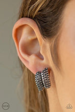 Load image into Gallery viewer, Texture Twist Silver Clip On Earrings