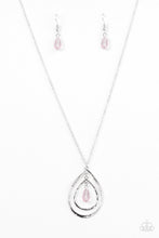 Load image into Gallery viewer, It’s Raining Radiance Pink Necklace