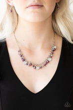 Load image into Gallery viewer, Coastal Cache Purple Necklace