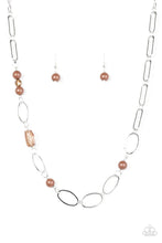 Load image into Gallery viewer, Marvelously Modern Brown Necklace