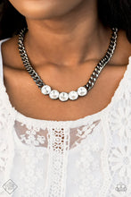 Load image into Gallery viewer, Rhinestone Renegade Black Necklace
