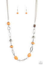 Load image into Gallery viewer, Barefoot Bohemian Orange Necklace