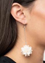 Load image into Gallery viewer, Swing Big White Acrylic Earrings