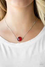 Load image into Gallery viewer, Rose Colored Glasses Red Necklace