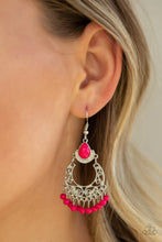 Load image into Gallery viewer, Colorful Colada Pink Earrings