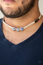 Load image into Gallery viewer, Stonemason Style Blue Urban Necklace