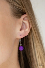 Load image into Gallery viewer, Watch Me Now Purple Necklace