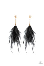 Load image into Gallery viewer, Vegas Vixen Black Earrings