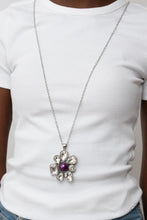 Load image into Gallery viewer, Bloom Shaka-Laka Purple Necklace