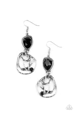 Load image into Gallery viewer, Galactic Drama Black Earrings