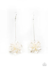 Load image into Gallery viewer, Swing Big White Acrylic Earrings
