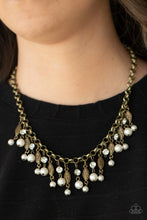 Load image into Gallery viewer, Cosmopolitan Couture Brass Necklace