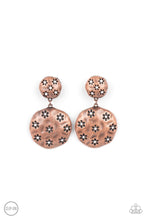 Load image into Gallery viewer, Industrial Fairytale Copper Clip On Earrings