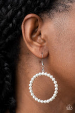 Load image into Gallery viewer, Can I Get a Hallelujah White Earrings