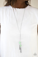 Load image into Gallery viewer, Glow Your Roll Green Necklace