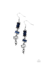 Load image into Gallery viewer, Modern Day Artifact Blue Earrings