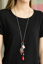 Load image into Gallery viewer, Hearts Content Red Necklace