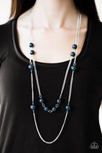 Load image into Gallery viewer, My Main Glam Blue Necklace