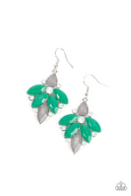Load image into Gallery viewer, Fantasy Flair Green Earrings