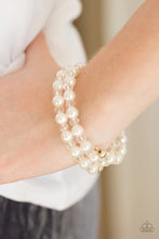 Load image into Gallery viewer, Modestly Modest White Coil Bracelet