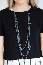 Load image into Gallery viewer, Brilliant Bliss Blue Necklace