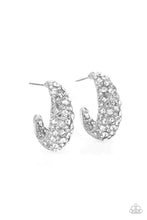 Load image into Gallery viewer, Glamorously Glimmering White Earrings