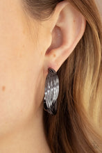 Load image into Gallery viewer, Curves In All The Right Places Black Earrings