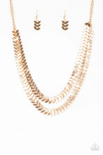 Load image into Gallery viewer, Industrial illumination Gold Necklace
