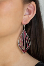 Load image into Gallery viewer, Showcase Sparkle Red Earrings