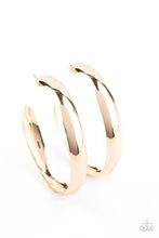 Load image into Gallery viewer, Bevel In It Gold Earrings