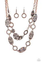 Load image into Gallery viewer, Trippin On Texture Copper Necklace