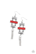 Load image into Gallery viewer, Mind Body and Seoul Red Earrings