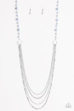 Load image into Gallery viewer, Contemporary Cadence Blue Necklace
