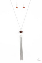 Load image into Gallery viewer, Socialite of the Season Brown Necklace
