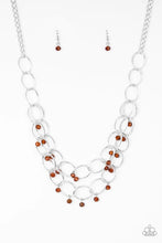 Load image into Gallery viewer, Yacht Tour Brown Necklace
