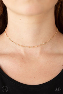 Take a Risk Gold Choker