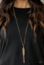 Load image into Gallery viewer, Twilight Twinkle Gold Lanyard