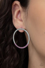 Load image into Gallery viewer, Spot On Opulence Pink Post Earrings