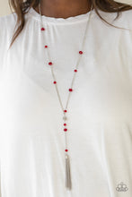 Load image into Gallery viewer, Out All Night Red Necklace