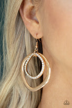 Load image into Gallery viewer, Spinning with Sass Gold Earrings