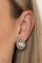 Load image into Gallery viewer, Cosmic Castles Copper Clip On Earrings