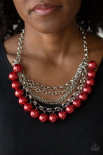 Load image into Gallery viewer, One Way Wallstreet Red Necklace