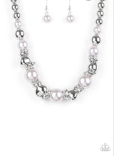 Load image into Gallery viewer, Hollywood Haute Spot Silver Necklace