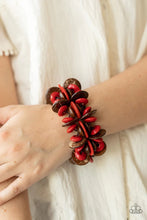 Load image into Gallery viewer, Caribbean Canopy Red Wood Bracelet