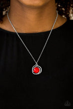 Load image into Gallery viewer, Ripple Effect Red Necklace