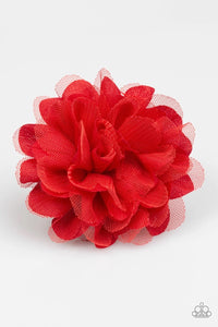 Awesome Blossom Red Hair Clip