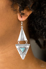 Load image into Gallery viewer, El Paso Edge Turquoise Earrings