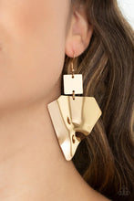 Load image into Gallery viewer, Deceivingly Deco Gold Earrings
