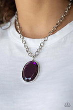 Load image into Gallery viewer, Light as Heir Purple Necklace